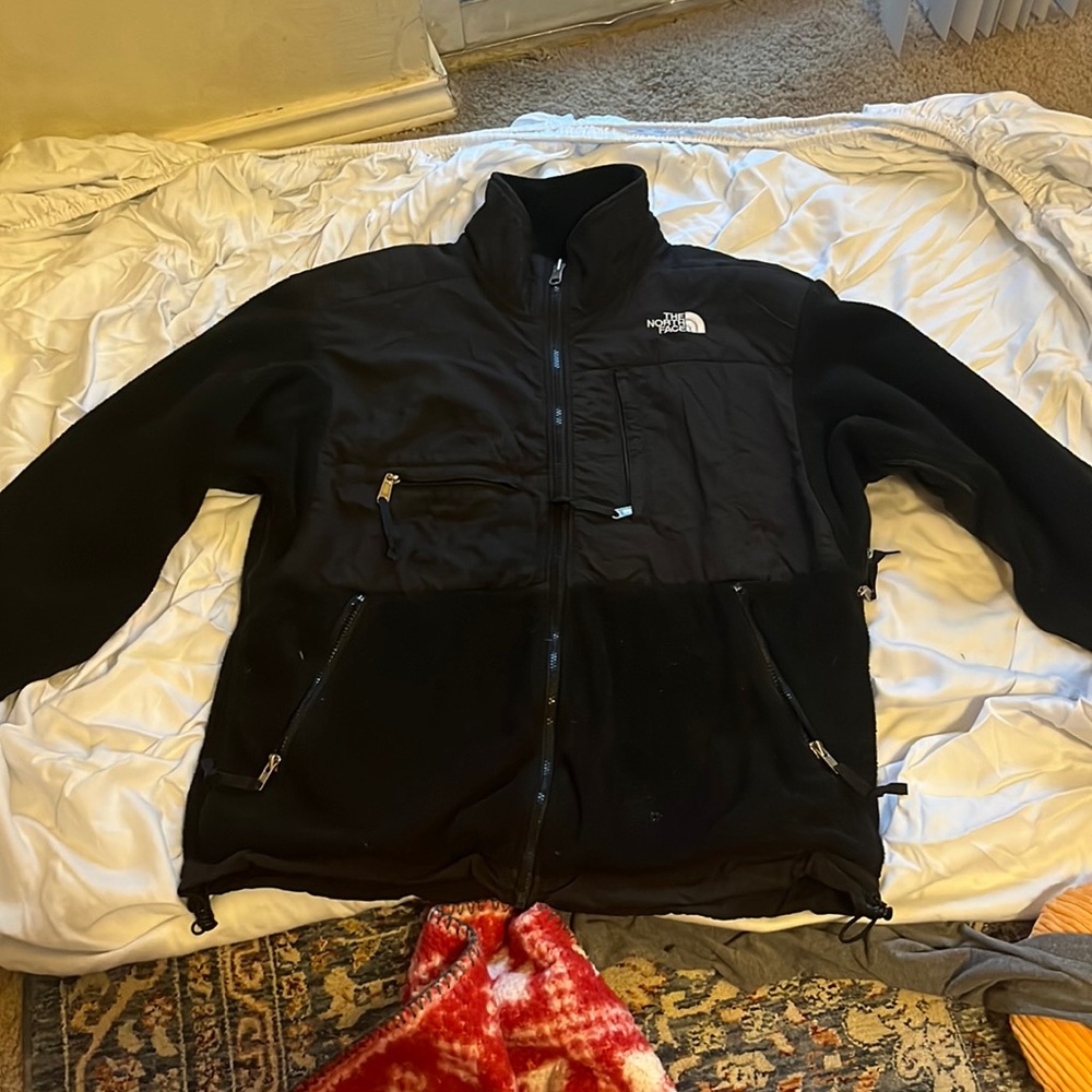 worn but not bad quality at all, super thick and warm!